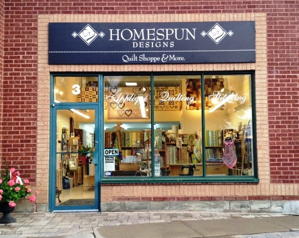 HOMESPUN DESIGNS – Quilt Shoppe & More